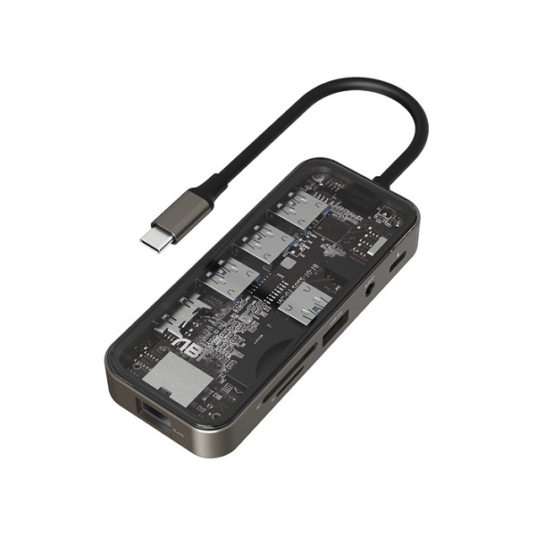 AMH 10in1 (USB허브/10포트/멀티포트) ▶ [유·무전원/C타입] ◀