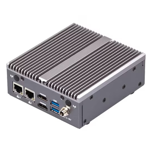 QBIX-GLKB4125-A1 초소형 산업용 BOX PC (베어본) [RAM 8GB 추가/SSD 256GB 추가/WIN 10 IoT설치] ★무선 WiFi 랜카드 사은품 장착★