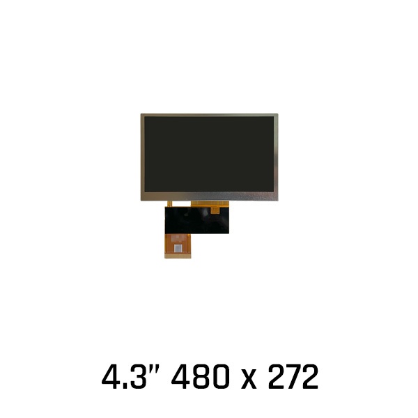 LCD패널 INNOLUX 4.3인치 AT043TN25 V.2 화면 디스플레이