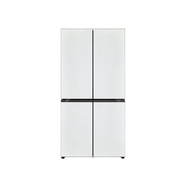 DIOS(디오스) 양문형냉장고 오브제컬렉션 4도어 875L 네이처 [화이트/화이트/874MWW152S]