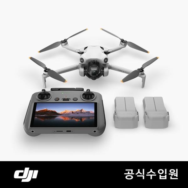 Mini 4 Pro 플라이 모어 콤보 플러스 [DJI RC 2] [목걸이 스트랩 증정]