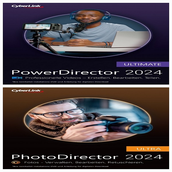 PowerCombo 2024 Ultimate 파워콤보 얼티밋 (파워디렉터 얼티밋 + 포토디렉터 울트라) [일반용(기업 및 개인)/ESD/영구]