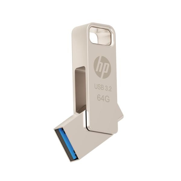 HP x206C OTG USB 3.2 Flash Drives 휴대용 저장장치 USB 메모리 드라이브 64GB