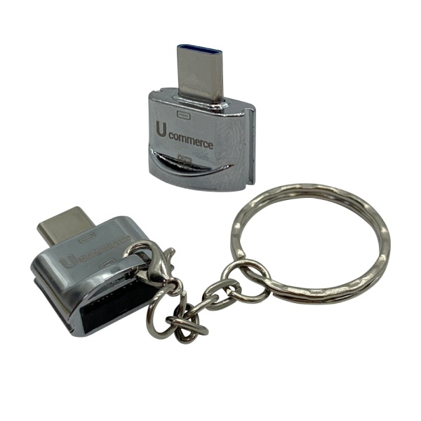 [UC-CP148] C타입 USB OTG 카드리더기 SD카드 MicroSD TF메모리 휴대용