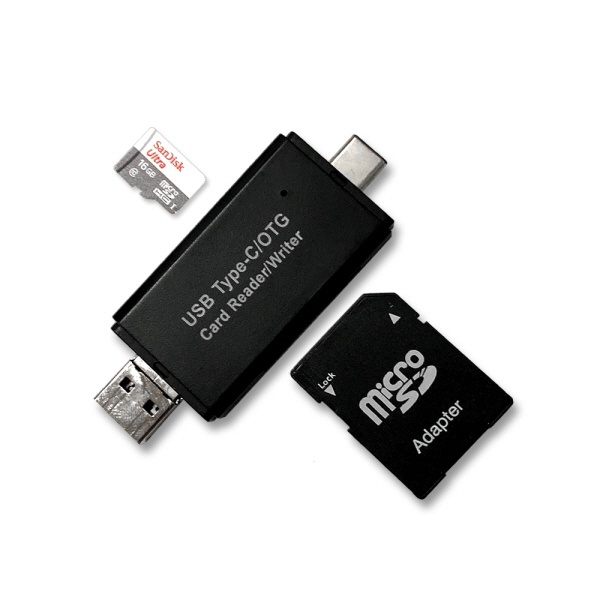[UC-CP14] C타입 USB포트 SD카드 MicroSD 메모리카드 카드리더기