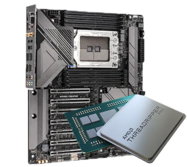 WRX80 Creator 대원씨티에스 + AMD 라이젠 스레드리퍼 PRO 5995WX (샤갈 프로) (정품)
