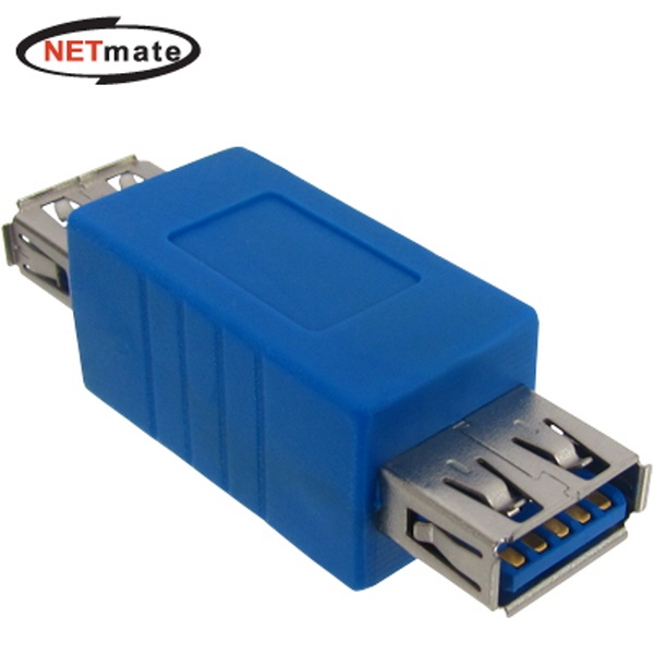 [AF-AF] USB-A 3.0 to USB-A 3.0 연장젠더, NM-UG305 [블루]