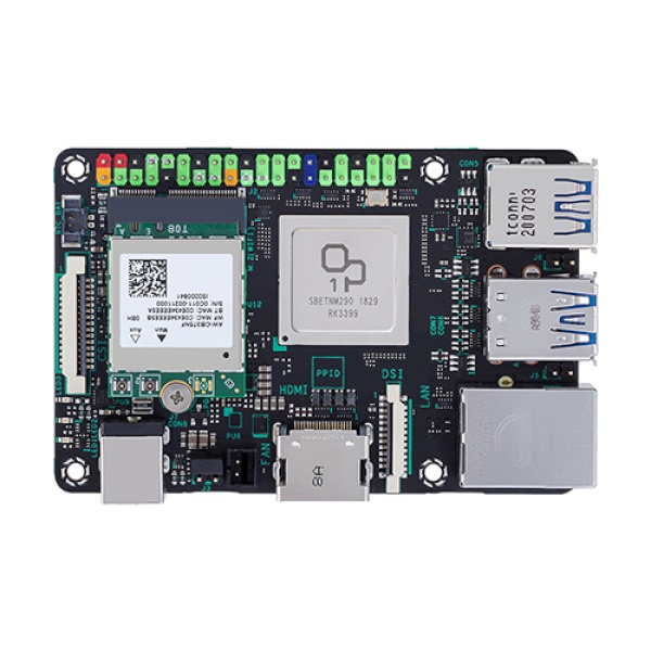 Tinker board 2S/2G STCOM 어댑터 포함 (ARM/Pico-ITX)