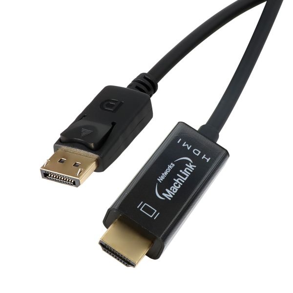 DisplayPort 1.1 to HDMI 1.4 변환케이블, 락킹 커넥터, ML-DP1H5M [5m]