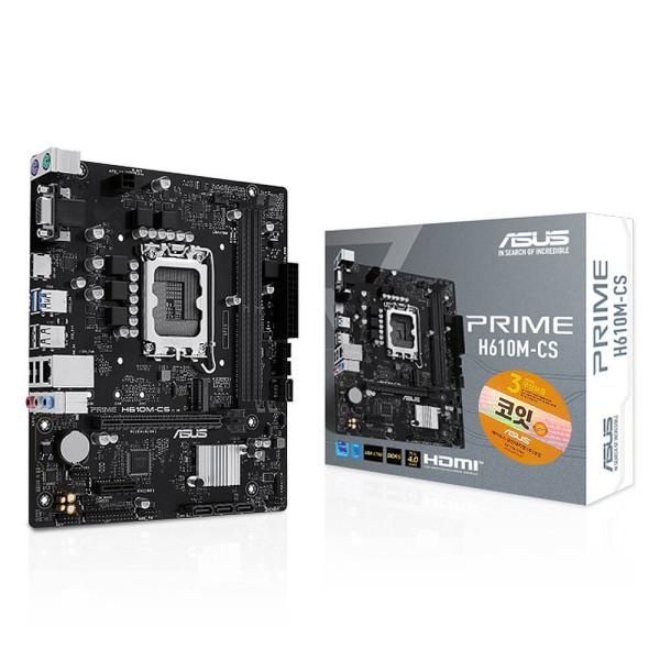 PRIME H610M-CS 코잇 (인텔H610/M-ATX)