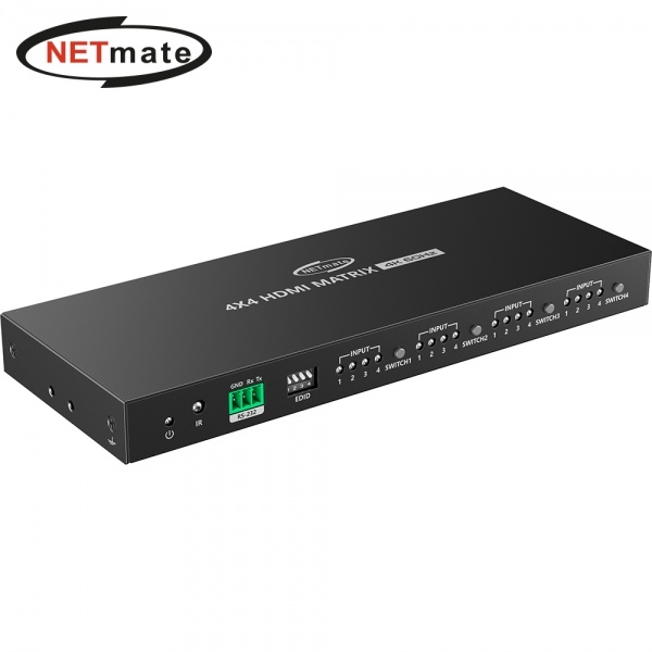 넷메이트 NM-HMA44 [매트릭스 스위치/4:4/HDMI/오디오지원]