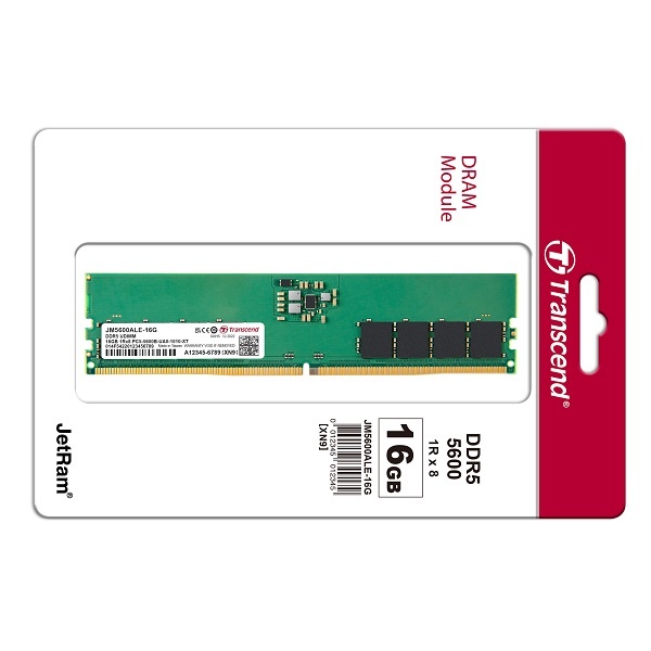 트랜센드 DDR5 PC5-44800 CL46 [16GB] (5600)