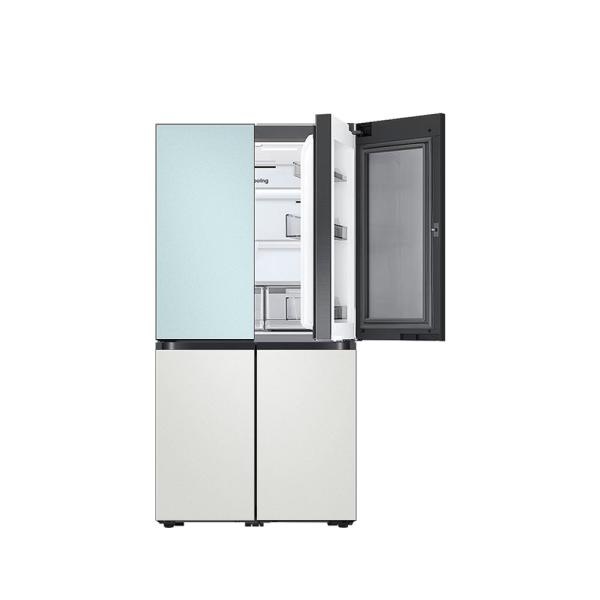 비스포크 냉장고 RF85C91D1AP 1등급 4도어 색상선택가능 푸드쇼케이스 870리터 메탈