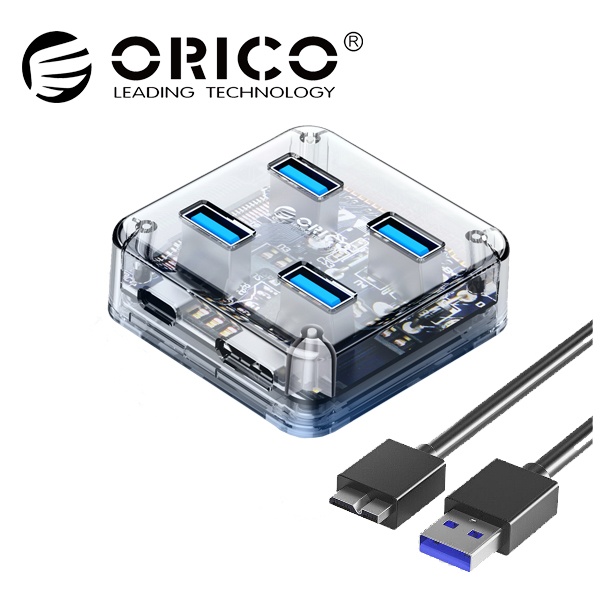 ORICO MH4UC-U3-10 (USB허브/4포트) ▶ [유·무전원/USB3.2] ◀