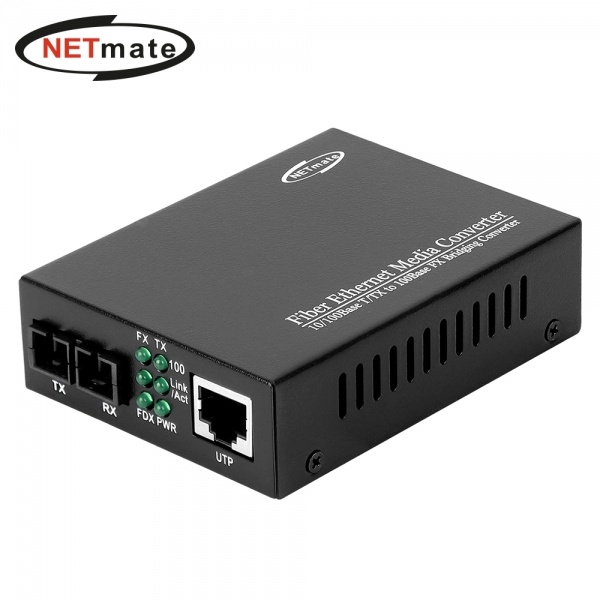 NETmate NM-OFC02 광 컨버터 (100Mbps/SC/싱글)