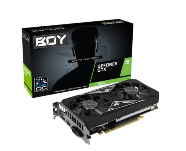 갤럭시 BOY GeForce GTX 1650 EX PLUS OC D6  4GB