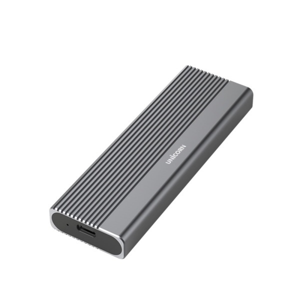 SSD 외장케이스, UNICORN SM-800D [M.2 SATA&NVMe/USB3.1] [SSD미포함]