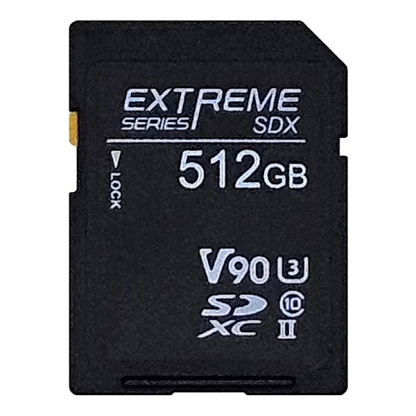 EXTREME SDX Series V90 SDXC 512GB SD 메모리 카드
