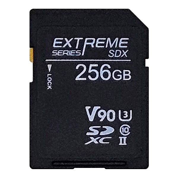 EXTREME SDX Series V90 SDXC 256GB SD 메모리 카드