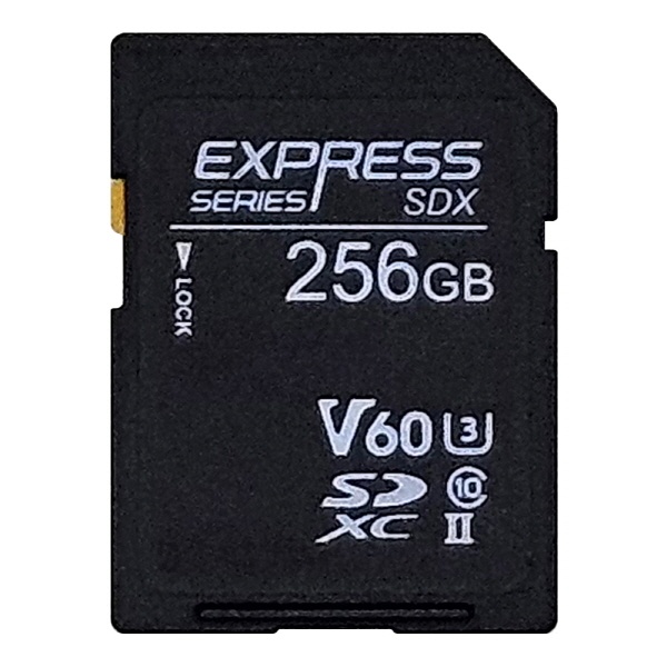 EXPRESS SDX Series V60 SDXC 256GB SD 메모리 카드