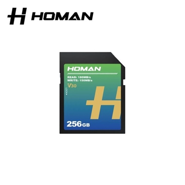 UHS-I SD Card V30 256GB / 호만 SD 메모리카드