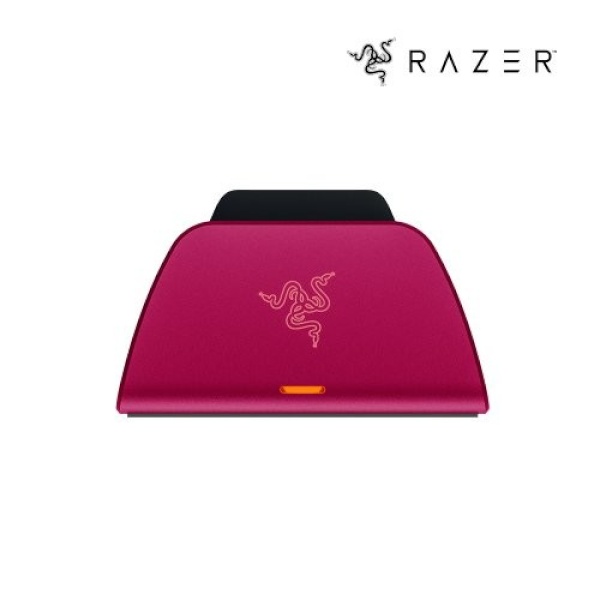 레이저코리아 PS5 충전 거치대 레드 Razer Quick Charging Stand for PS5 Red