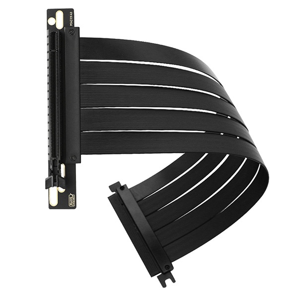 AONE PCI-E 4.0 16X 250mm 라이저 케이블 (블랙)