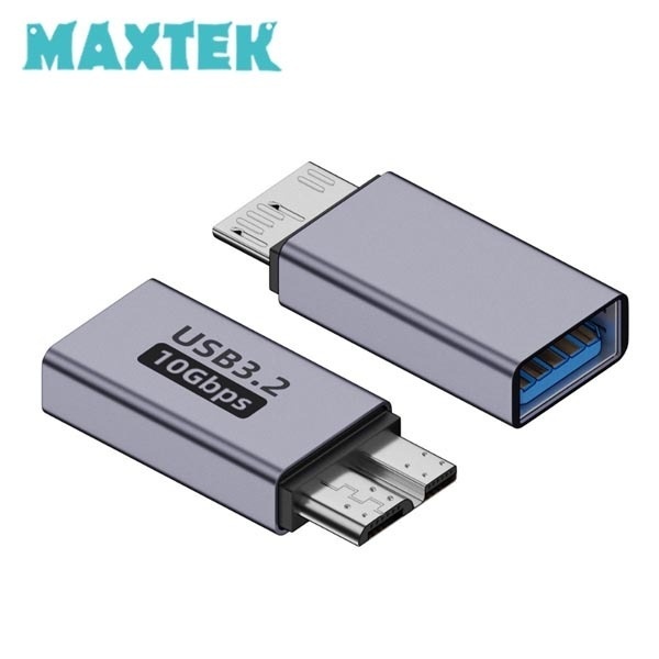 맥스텍 USB-A to USB3.0 Micro-B 변환 젠더 M/F 10Gbps USB3.2 [MT471]
