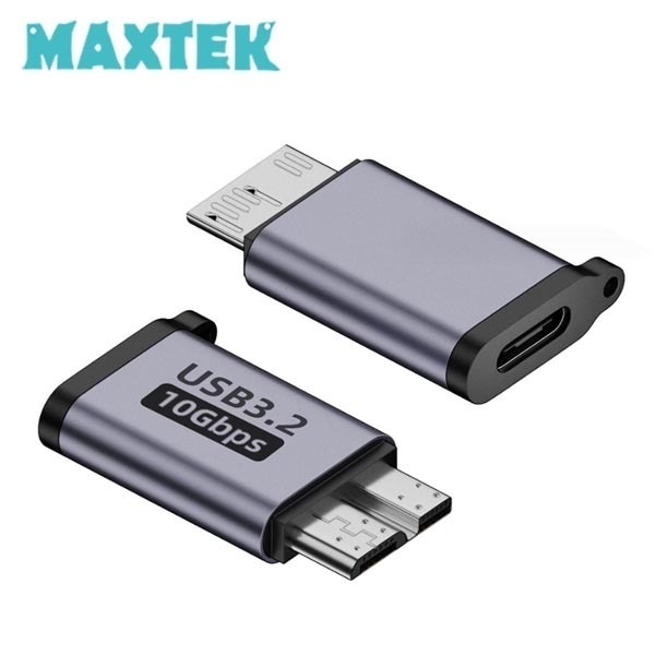 맥스텍 C타입 to USB3.0 Micro-B 변환 젠더 M/F 10Gbps USB3.2 [MT468]