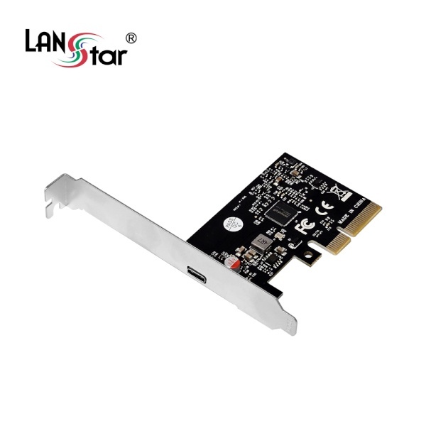 랜스타 PCIe USB3.2 Type-C 20Gbps 1채널 (C타입 확장카드/PCI-E/1port) [LS-UCP1]