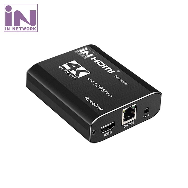 HDMI 4K 리피터 송수신기 캐스캐이드 지원 IN-RXEXTN4K120 / INV159 [리시버만]