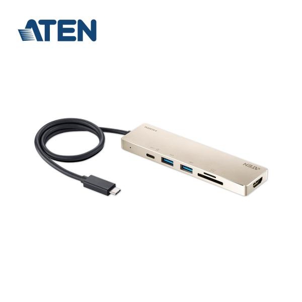 에이텐 UH3239 (USB허브/도킹/6포트/멀티포트) ▶ [무전원/C타입] ◀