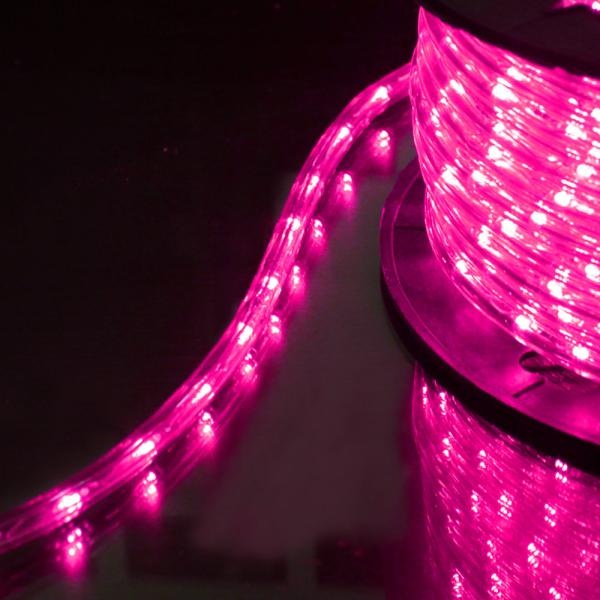 LED 무드등 로프라이트 원형논네온 간접조명 10M 핑크