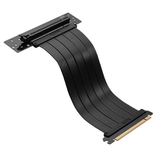 PCI-E 4.0 X16 라이저 케이블 (180mm, 블랙)