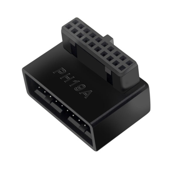 메인보드 포트 꺽임 연장 어댑터 USB 3.0 19핀/20핀 [PH19A]