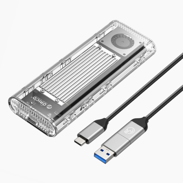 SSD 외장케이스, TCM2-G20 [M.2 NVMe/USB3.2] [실버]