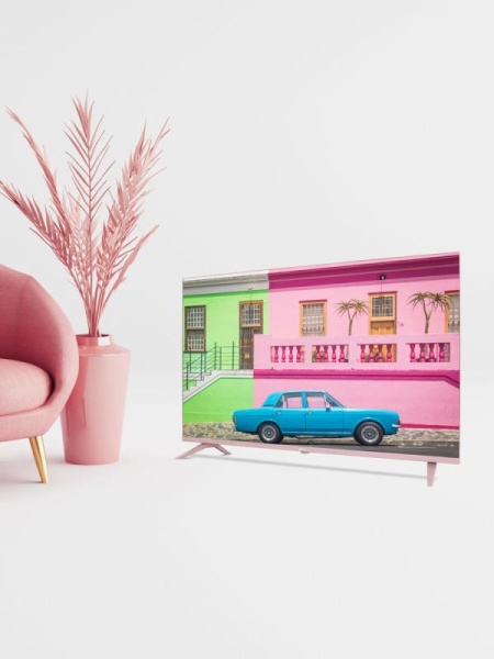 라익미 NF43 THE AI 비스포크 컬러드 구글 TV 마이애미핑크 기사설치