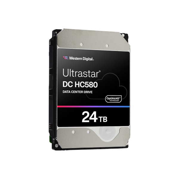 Ultrastar HDD 24TB DC HC580 WUH722424ALE6L4 (SATA3/ 7200rpm/ 512MB/ CMR/ 5년)