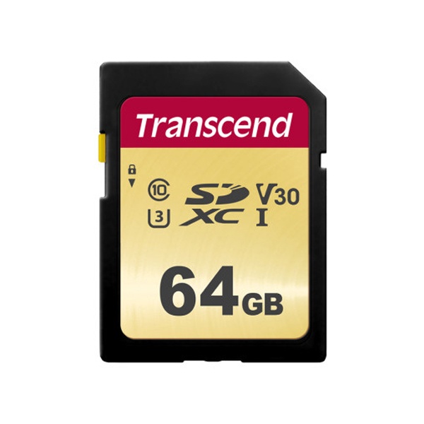 SD카드, 500S MLC 64GB  [SDXC, CLASS 10, UHS-I U3, V30]