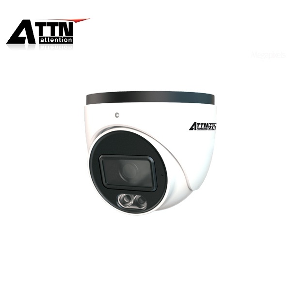 ATTN-TD   올인원 [500만화소] 야간 컬러뷰 돔 카메라 3.6mm WarmLight Led