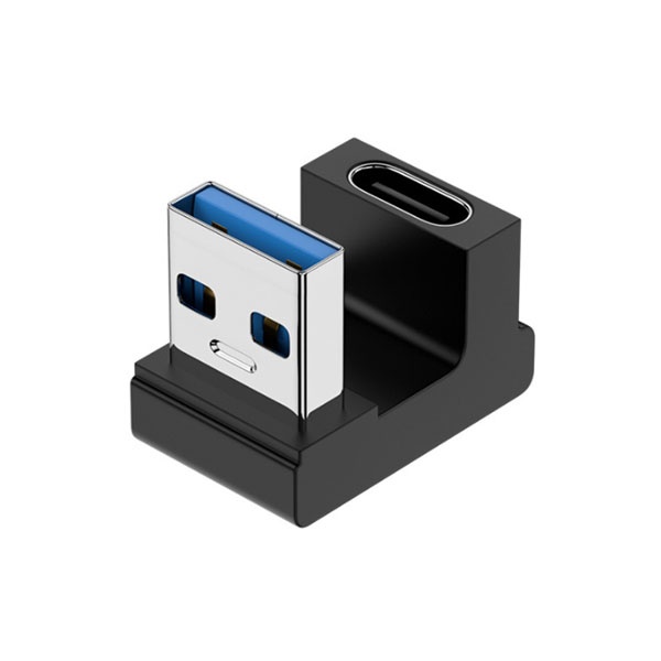 USB 3.0(M) to TYPE-C(F) 연장젠더 180도 꺽임 [T-USB3-AMCFDD]