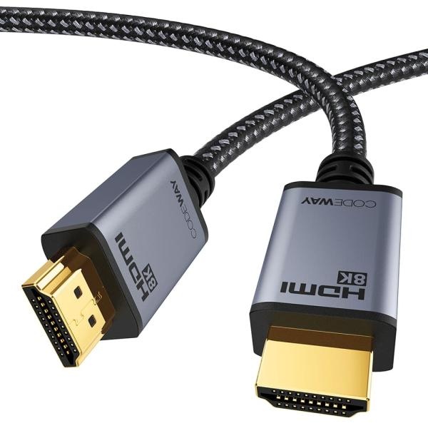 HDMI 2.1 케이블, 프리미엄 그레이메탈, CS2121-3M [3m]