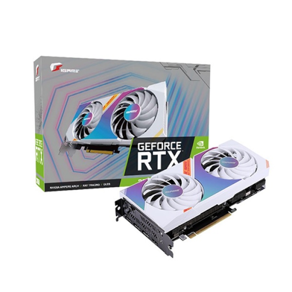 iGame 지포스 RTX 3050 ULTRA DUO OC V2 D6 8GB White