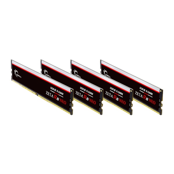지스킬 DDR5 PC5-51200 CL32 ZETA R5 NEO ECC/REG 서버용 [192GB (48GB*4)] (6400)