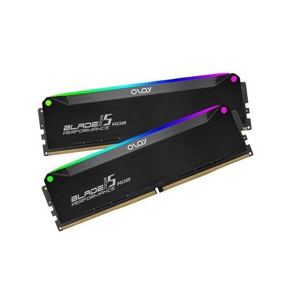 [OLOy ] DDR5 PC5-48000 CL32 BLADE RGB Black [32GB (16GB*2)] (6000)