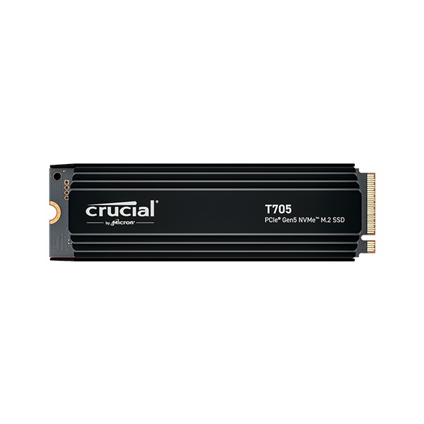 Crucial T705 M.2 NVMe 2280 대원씨티에스 [2TB TLC] Heatsink 🤍White Edition 업그레이드(한정수량)🤍