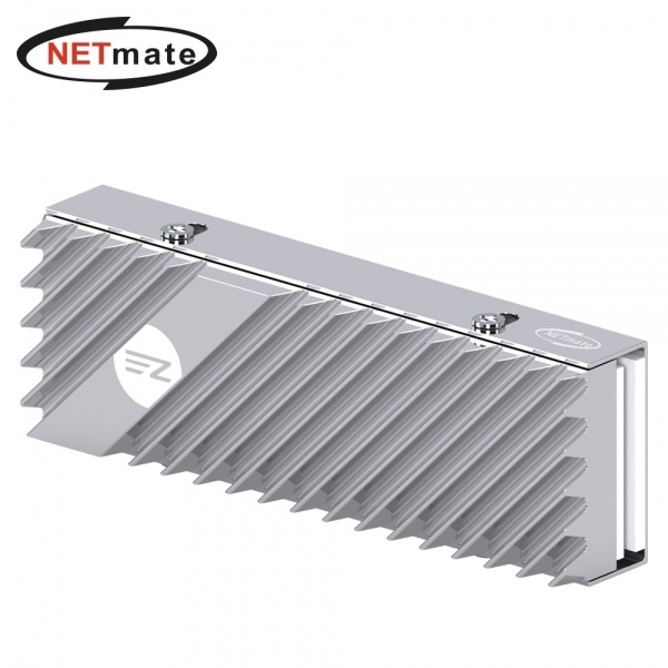 넷메이트 M.2 SSD 알루미늄 방열판 (실버) [NM-DPI07510 ]