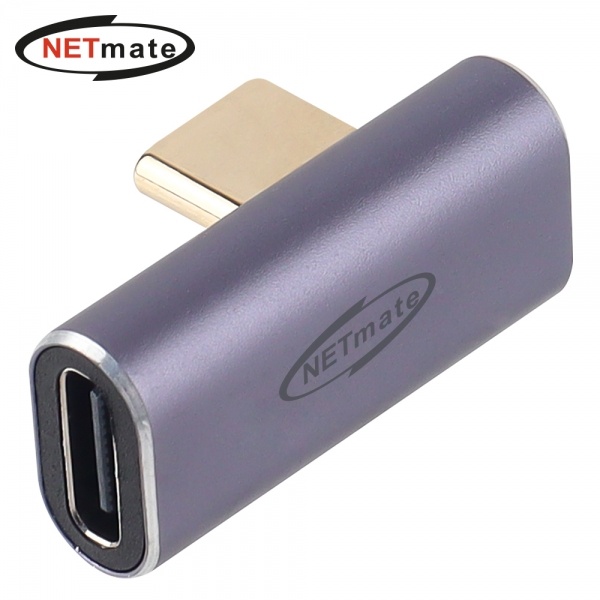 넷메이트 USB4 CM/CF 좌우 꺾임 젠더 [NM-UG4CSA]