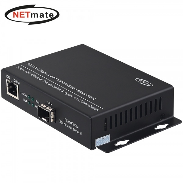 넷메이트 10G 이더넷 광 컨버터(SFP+ 모듈 미포함) [NM-OFC06]