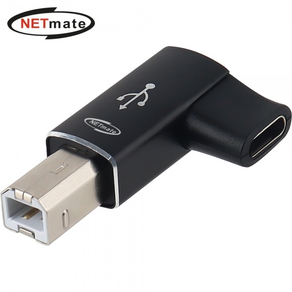 넷메이트 USB2.0 BM/CF 젠더 [왼쪽 꺾임 젠더] [NM-UGBMCFA]